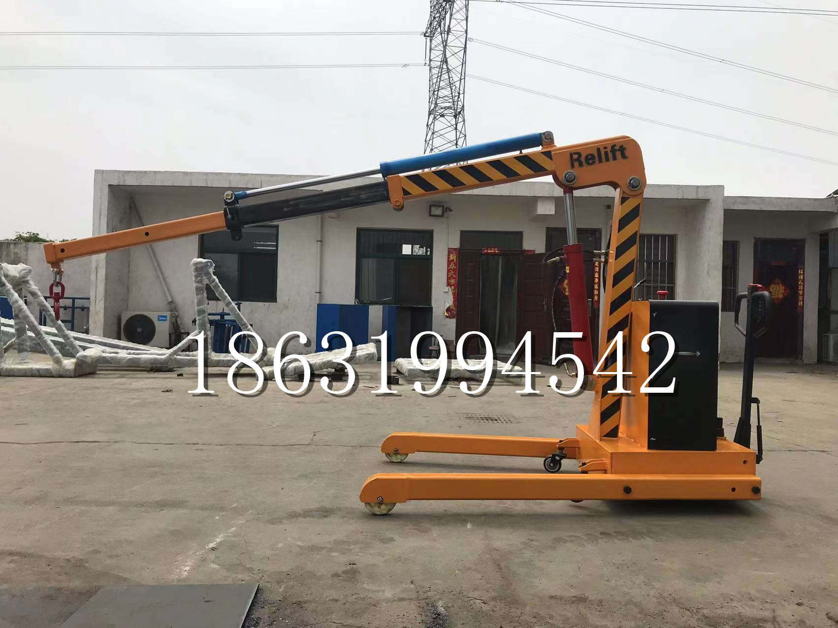 闻喜县久征定做3吨三轮随车吊 农用园林绿化移树吊 平板工程用小吊机